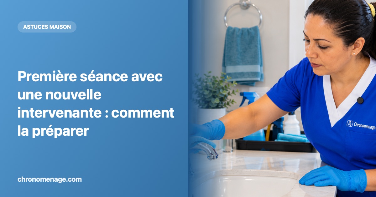 Premi&egrave;re s&eacute;ance avec une nouvelle intervenante : comment la pr&eacute;parer
